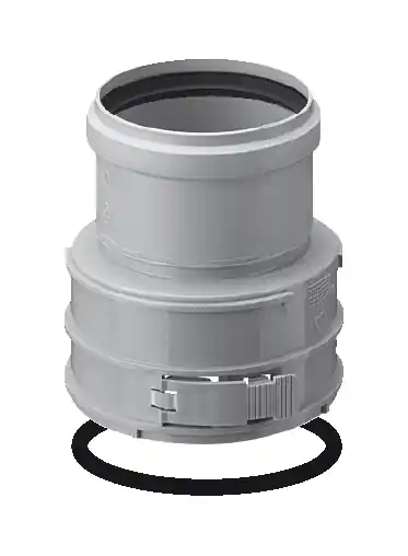 Burgerhout Flex koppelstuk 130mm MultiFlex flex-mof (boven) 400470252 Flitsaanbieding