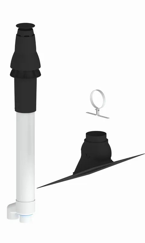 Laatste Kans Burgerhout FX Easy combipakket Skyline Safe-PP 80-80 + Easy FX 140 80-80mm zwart 400472010