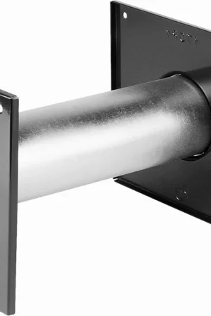 Burgerhout geveldoorvoer 80 mm toevoer aluminium zwart l=500 mm 400453875 Koop Online