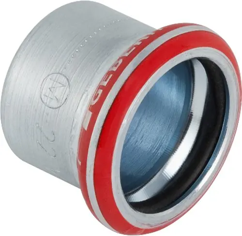 Geberit Mapress, Eindkap, C-staal, met CIIR afdichtring, 28mm (persmof) Tijdelijk Beschikbaar