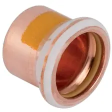 Geberit Mapress, Eindkap, gas, koper, met HNBR afdichtring, 22mm (persmof) Beperkt Aanbod