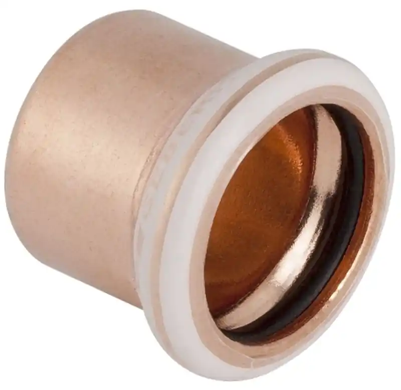 Geberit Mapress, Eindkap, koper, met CIIR afdichtring, 42mm (persmof) Uitverkoop
