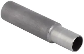 Geberit Mapress, Overgang, recht, 1-delig, C-staal, met CIIR afdichtring, 28mm x 33,7mm (schuifeind x lasaansluiting) Bestel Nu
