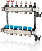 Lage Kosten Henco 6-Groeps VERD. RVS,REGELB.+DEB. MET.+THERMO,VUL+AFTAP,ONTL. 6-WEGS