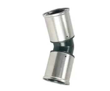 Henco bocht 45gr 32x32mm 2x pers Gratis Retour