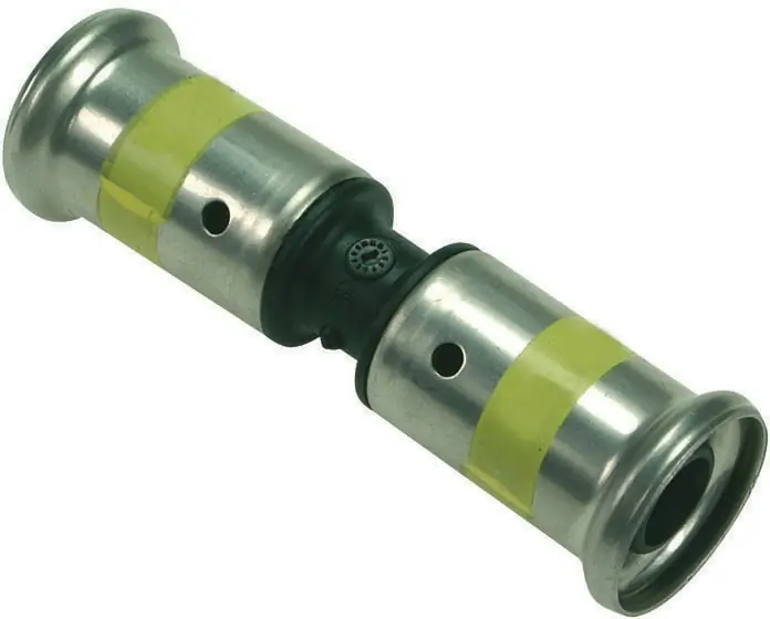 Henco rechte koppeling sok 26 x 26mm kunststof GAS (pers x pers) 15PKG-2626 Exclusieve Aanbieding