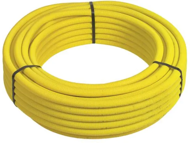 Gereduceerde Prijs Henco Standard GAS 20X2 met mantel geel op rol van 25 meter 25020GASMG