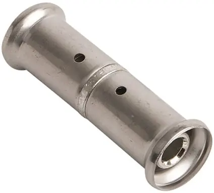 Gratis Retour Henco rechte koppeling, sok 16 x 16mm messing (pers x pers)