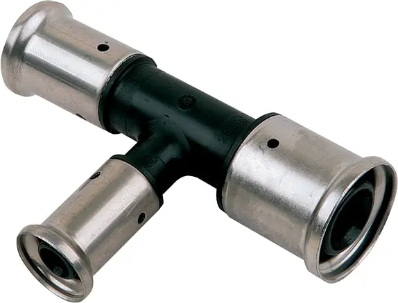 Aanbieding Henco T-stuk 26mm x 16mm x 16mm kunststof (pers x pers x pers) 11PK-261616