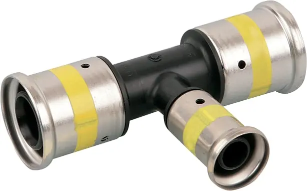 Lage Prijs Henco T-stuk, 20mm x 20mm x 16mm kunststof, gas (pers x pers x pers)