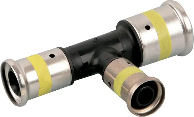 Henco T-stuk, 32mm x 32mm x 32mm kunststof, gas (pers x pers x pers) Lage Prijs