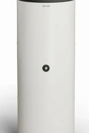Nibe RSV 300 spiraalboiler, rvs, staand, 280 liter, lxbxh 585x585x1616 Weekendaanbieding
