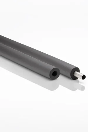 Gratis Retour NMC Aeroflex Hi-Temp leidingisolatie voor hoog en laag temperatuurbereik, gesloten, 35X13mm, klasse D s2 d0, zwart, lengte 2 meter