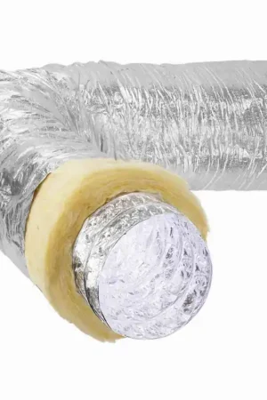 Panflex AM2 ISO AKS Geluiddempende ventilatie slang D150mm, lengte 10m Rechtstreeks Van De Fabrikant