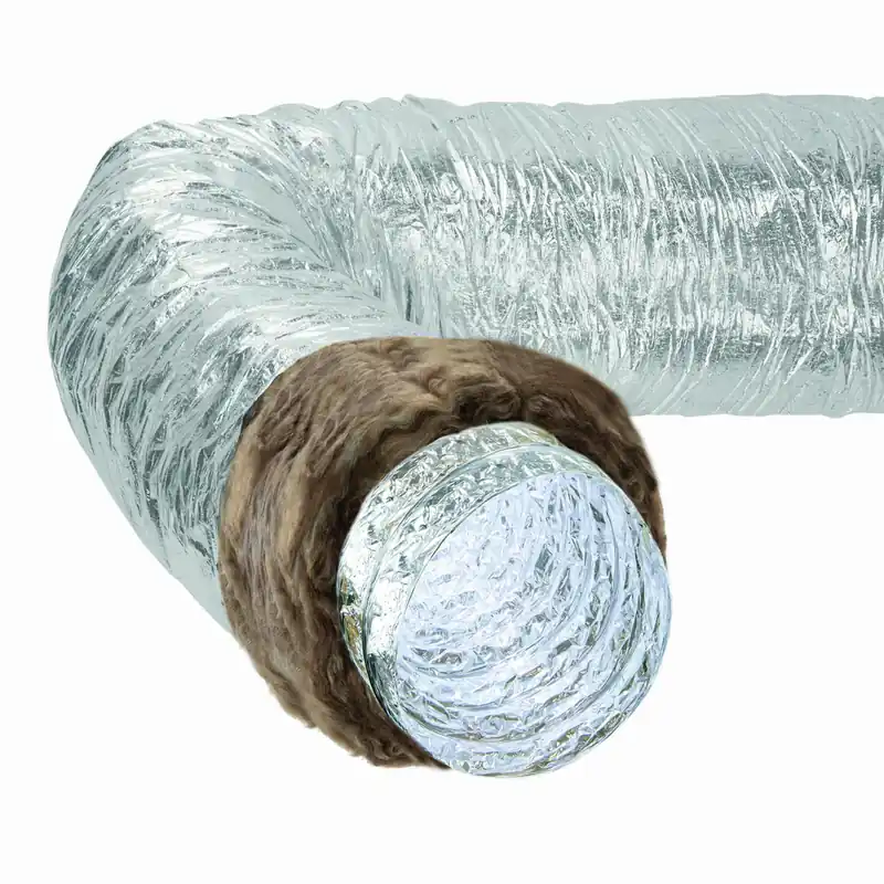 Lage Prijs Panflex AM2 ISO Thermische geisoleerde ventilatie slang D125mm, lengte 10m