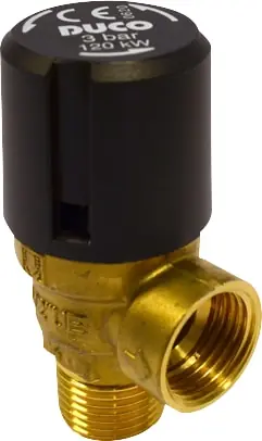 Betrouwbaar Pentec Duco veiligheidsventiel 1/2 KE 3 bar 101501631