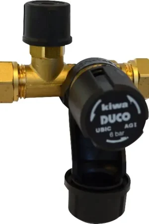 Voordeelprijs Pentec inlaatcombinatie UBIC - DUCO. 15mm knel maximale werkdruk 6 bar 1200-0-06-01