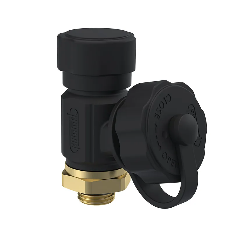 Raminex Aftapper Premium / 1/4" bui.dr. x 3/4" bui.dr. / DN8 / handwiel- en sleutelbediening / 360° draaibare uitloop 100006 Finale Uitverkoop
