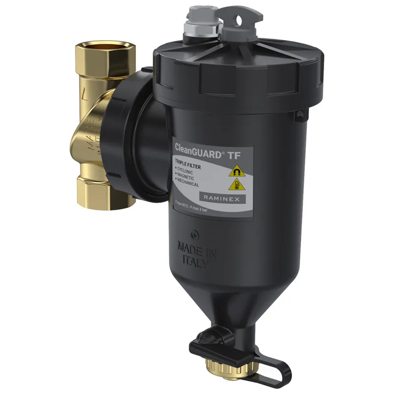 Alleen Vandaag Raminex Clean Guard TF vuilafscheider 3/4" binnendraad DN20 voor CV-installaties 410062