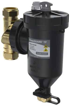 Beperkt Aanbod Raminex Clean Guard TF vuilafscheider DN20 22 mm knel voor CV-installaties 410060