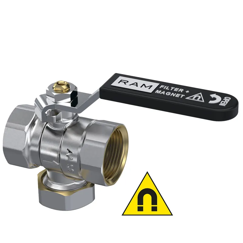 Gratis Retour Raminex filterkogelkraan met magneet S27 3/4‘‘ x 3/4‘‘ binnendraad 270044