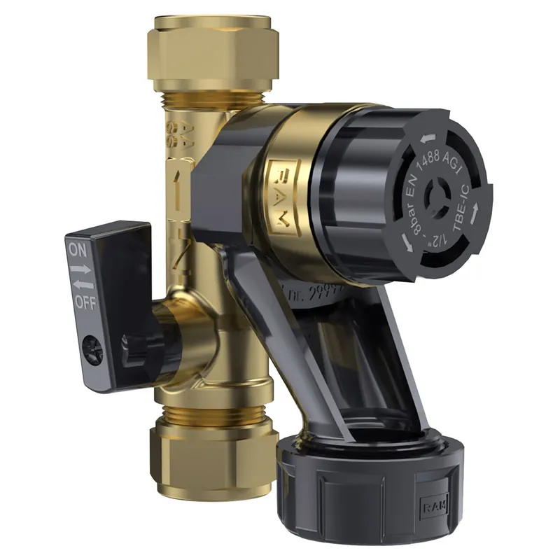 Snelle Levering Raminex RAM inlaatcombinatie TBE-IC 15mm knel 290100