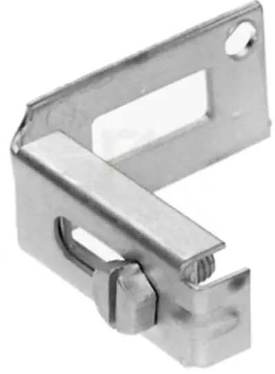 Solar Boven/zijvasthouder, type OS1/ZVH, 46-62mm, geïsoleerd, met isolatieblokje, PA (voor bevestiging van CV-radiatoren) Goedkoop