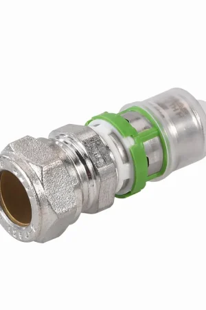SKINPR METAL- RECHTE KOPP. - PRESS x KNEL - 16x2-15 Gratis Retour
