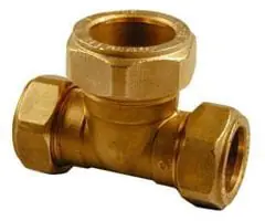 Solar Knelfitting, messing, T-koppeling 15x12x15mm knel (knel x knel x knel) Koop Online