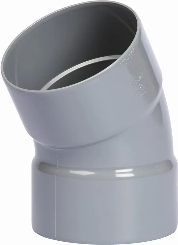 Hete Deal Solar Plus fitting, bocht, pvc, aansluiting 1 110mm lijmmof, aansluiting 2 110mm