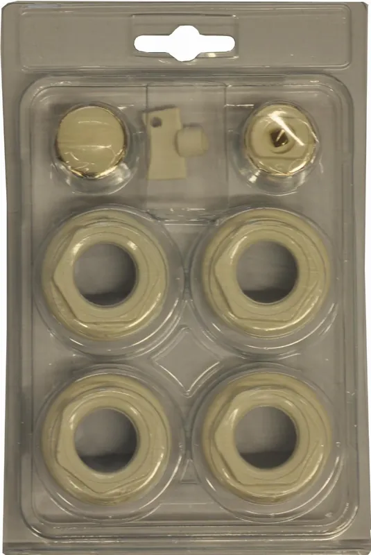 Thermrad radiator stoppen / verloopringen set tbv AluBasic Exclusieve Aanbieding