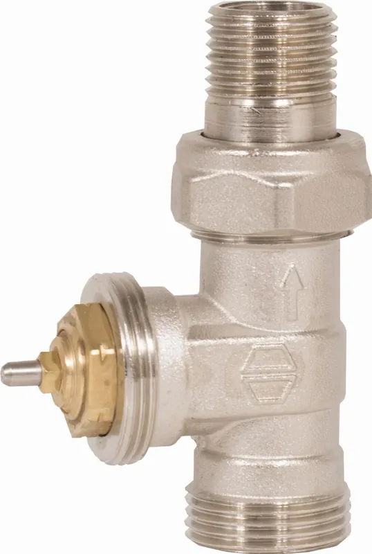 Koop Vandaag Thermrad groepsafsluiter instelbaar, 3/4" euroconus, met staartstuk en wartel 190166