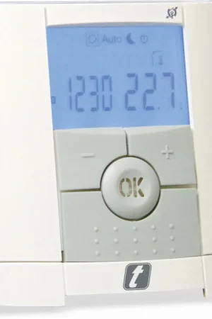 Dagaanbieding Thermrad RF (draadloos), programmeerbare thermostaat met batterijen 2x AA 900007081