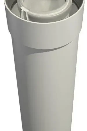 Alleen Vandaag Ubbink UbiFit verlengbuis Ø60/100mm L=1000mm PPtl/KS 0229313