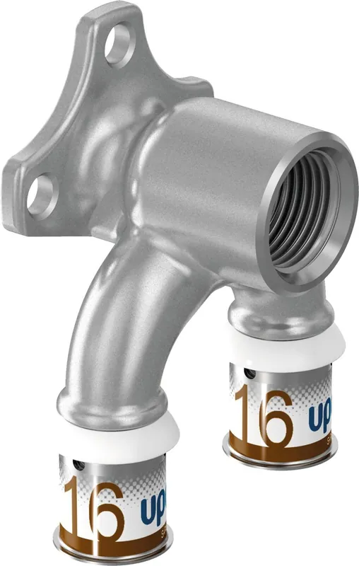 Uponor S-Press Plus Aqua pers U-muurplaat 16x1/2"x20mm Binnendraad 1070632 Merkproduct