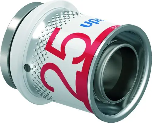 Gecertificeerd Uponor S-Press Plus eindstuk pers 25mm 1070623