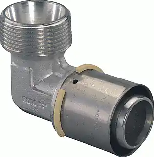 Uponor S-Press pers knie 90° bu.dr. 40mmx1 1/4"bu 1046909 Beperkt Aanbod