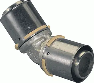 Uponor S-Press knie 45° 40x40mm 1046913 Superprijs