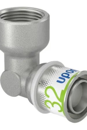 Uponor S-Press Plus pers knie 90° bi.dr. 32mmx1" 1070544 Shop Nu