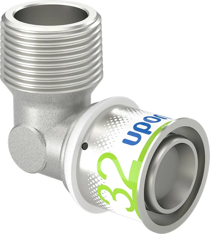 Uponor S-Press Plus pers knie 90° bu.dr. 32mmx1" 1070537 Gratis Retour