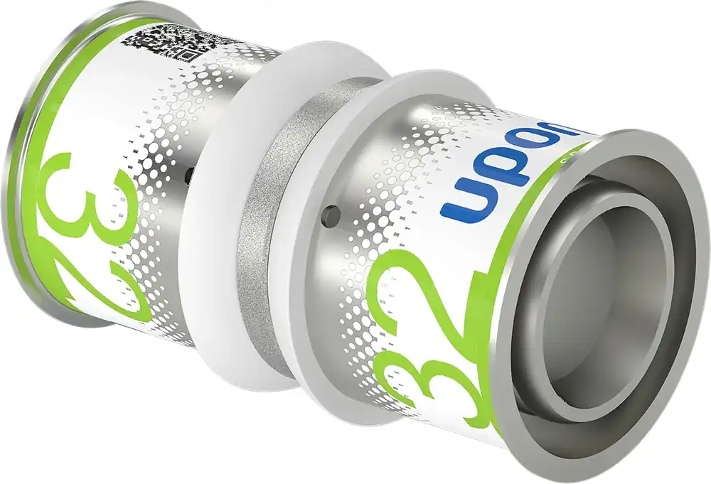 Uponor S-Press Plus pers koppeling 32x32mm 1070550 Betrouwbaar