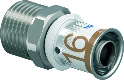 Superprijs Uponor S-Press Plus pers koppeling klemaansluiting Benelux 16-R15mm CU 1070511