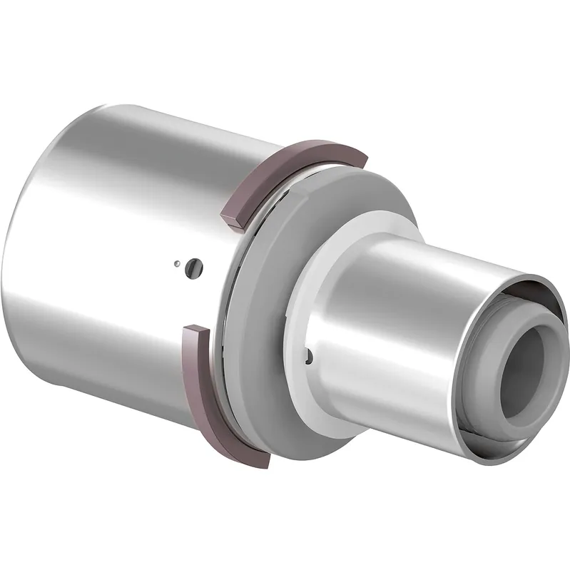 Uponor S-Press Plus PPSU pers composiet koppeling 75x63mm 1032886 Seizoensaanbieding