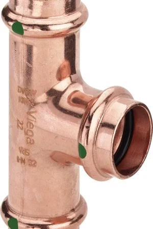 Beste Prijs Viega Profipress T-stuk, 35mm x 35mm x 35mm koper (pers x pers x pers) 291983