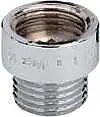 Laatste Versie Viega rechte koppeling kraanverlengstuk 3/4" x 3/4" L = 25mm verchroomd (bi x bu) 447304