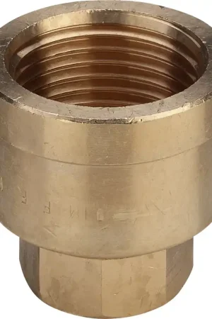 Favoriet Viega rechte koppeling, sok verlopend 1" x 3/4" brons (binnendraad x binnendraad)