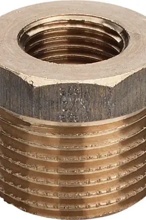 Finale Uitverkoop Viega rechte koppeling, verloopring 1 1/4" x 1" brons (buitendraad x binnendraad)