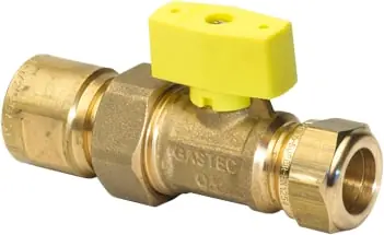 VSH Messing gaskogelkraan 1/2" binnendraad x 22 mm knel Betaalbaar