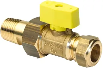 VSH Messing gaskogelkraan 1/2" buitendraad x 15 mm knel Lage Prijs