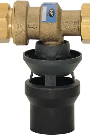 Watts keerklep, recht, 20mm, 3/4", PN10, 10bar, messing, klep, beveiligingsklasse CA Meest Verkocht